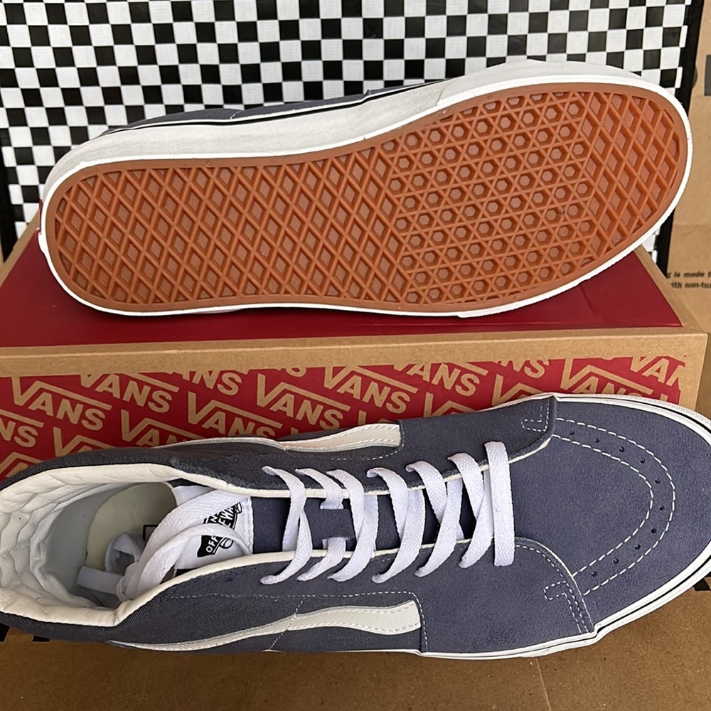 Vans Sk8-Hi Grisaille/True White Men’s sneakers - Picture 4 of 16